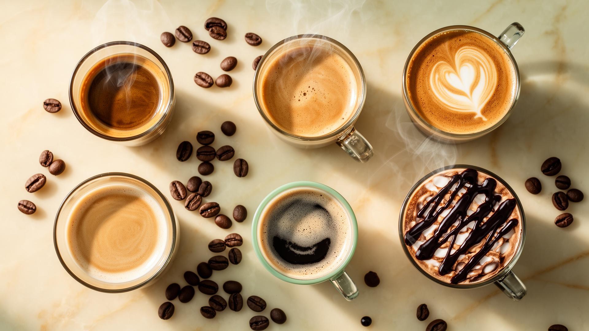 The Ultimate Guide to Coffee Drinks: Cappuccino, Latte, Mocha and More